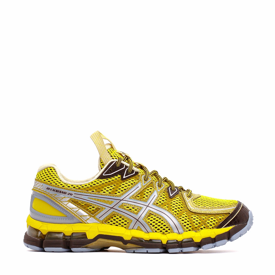 Quick Pace Durable Build Asics Men UB9-S Gel-Kayano 20 Vibrant Yellow Core 1203A456-750
