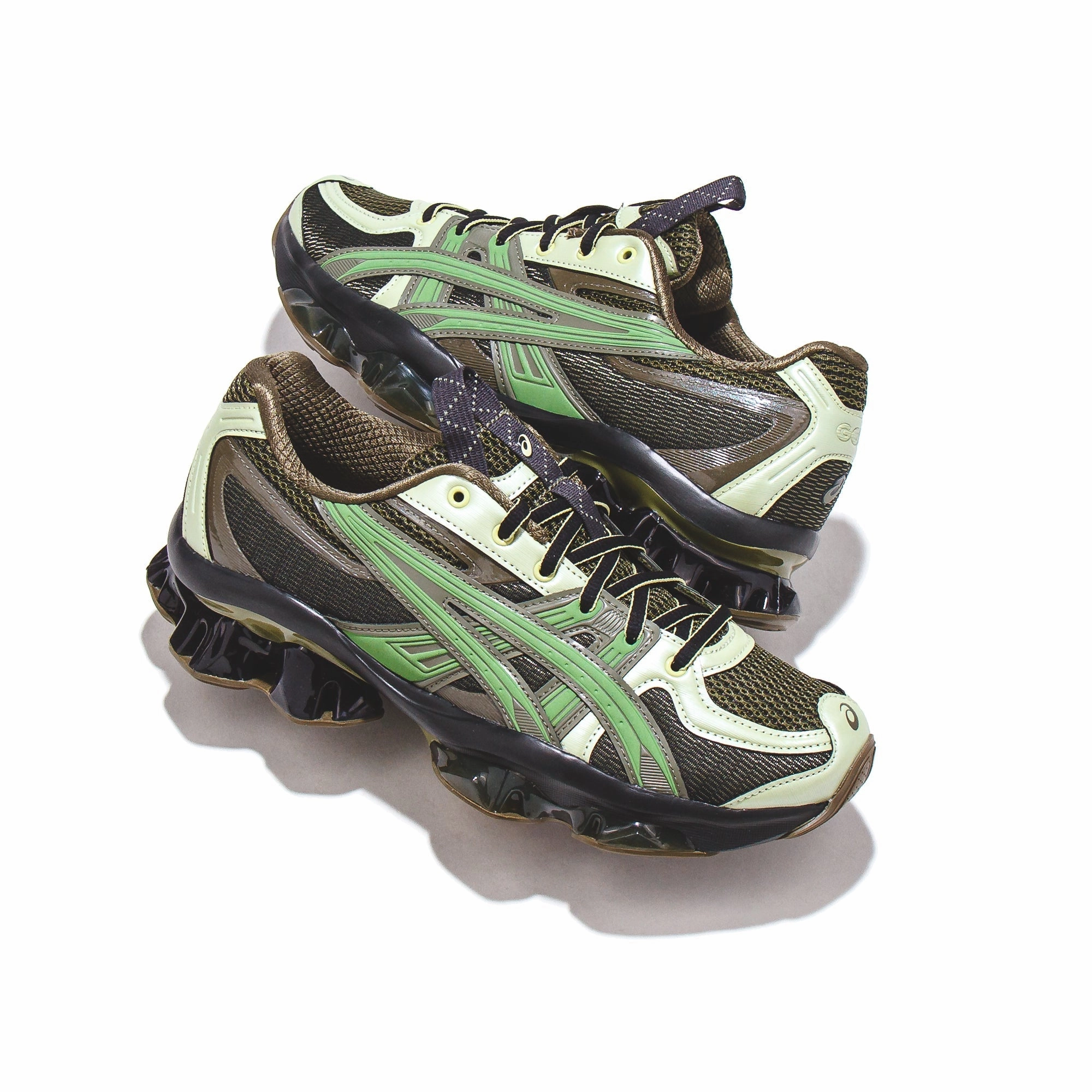 Asics Men US5-S Gel-Quantum Kinetic Moss Bamboo Core 1203A403-300 All-Purpose Step