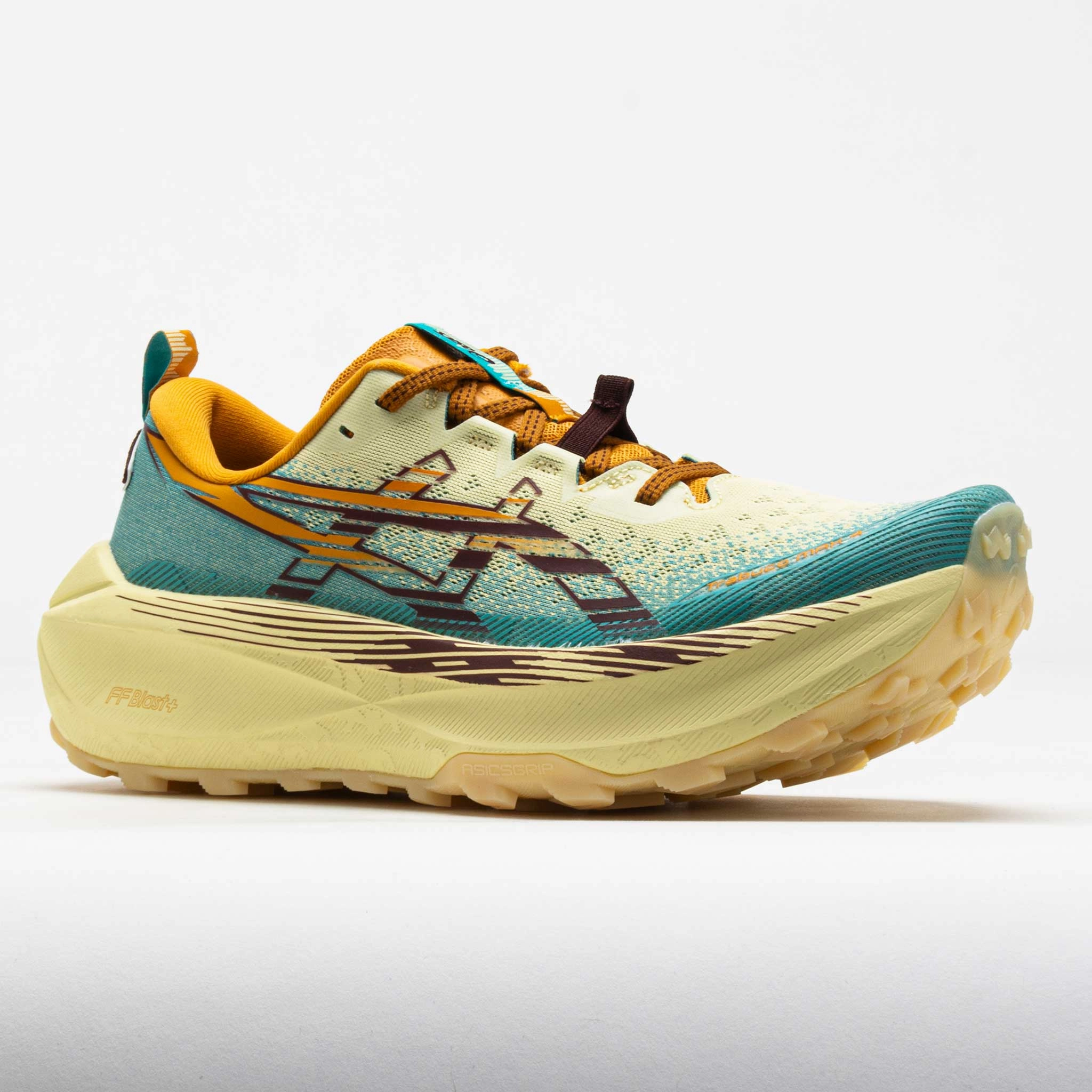 ASICS Trabuco Max 4 Men's Wheat Yellow/Dark Red Planet Mountain Flex