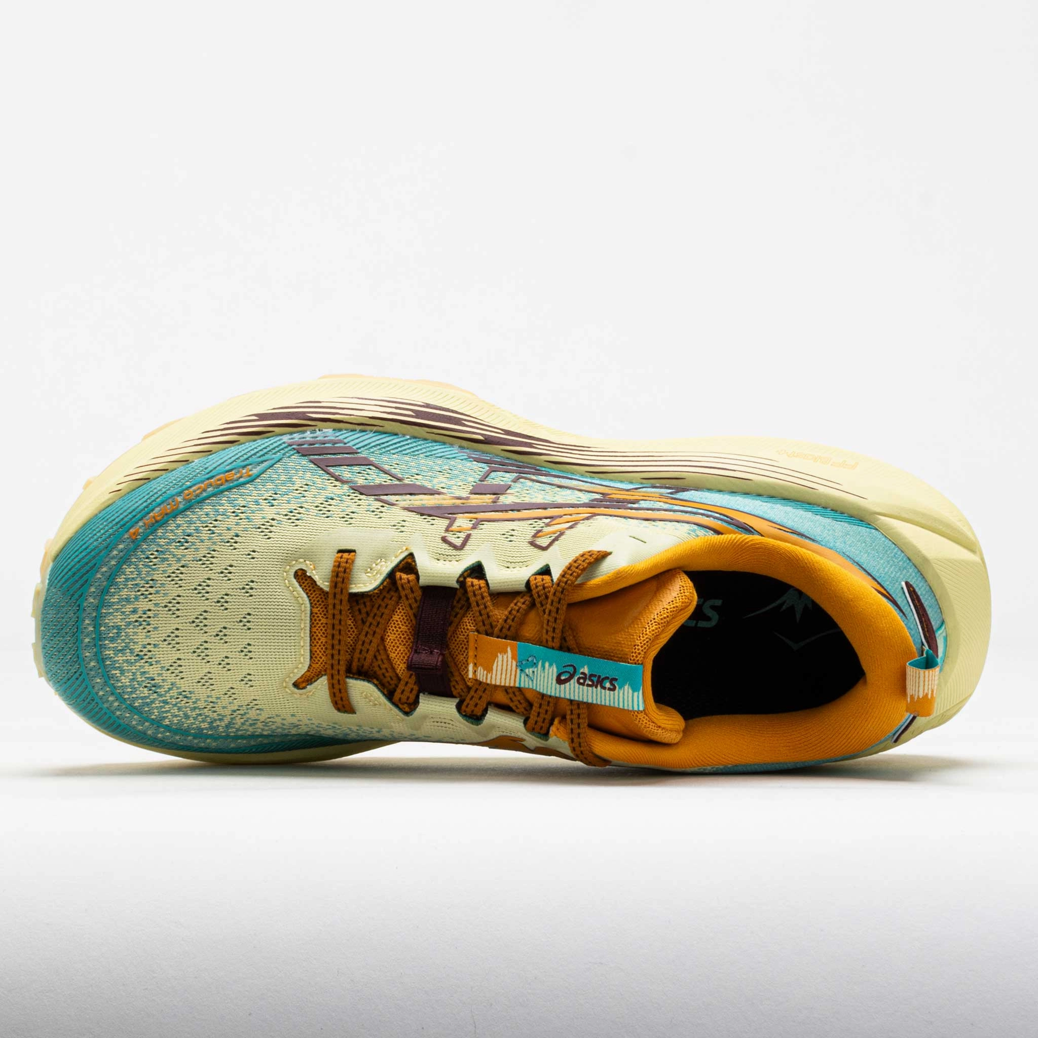 ASICS Trabuco Max 4 Men's Wheat Yellow/Dark Red Planet Mountain Flex