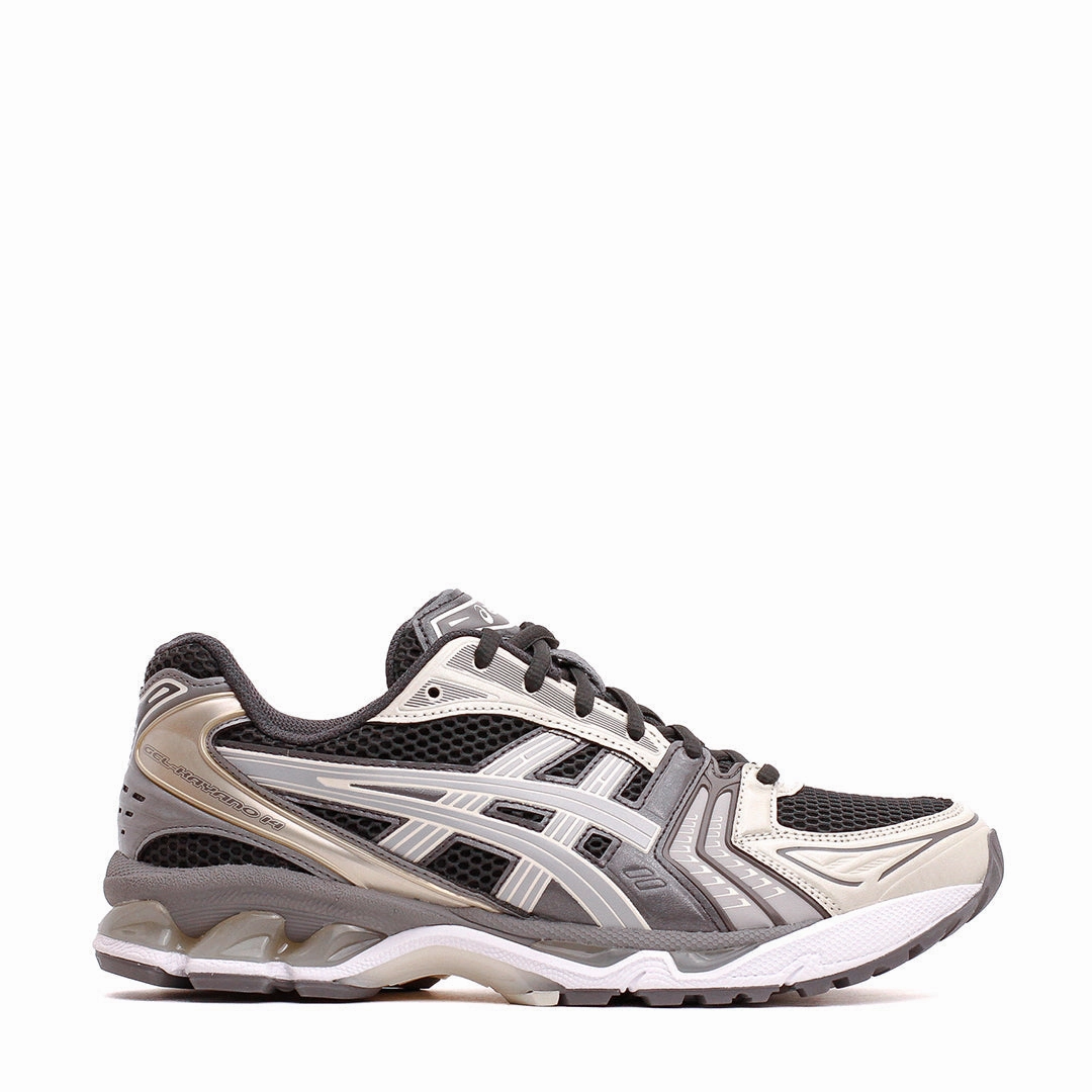 Moon Jog Quick Jog Asics Unisex Gel-Kayano 14 Obsidian Grey Cement Grey 1203A537-024
