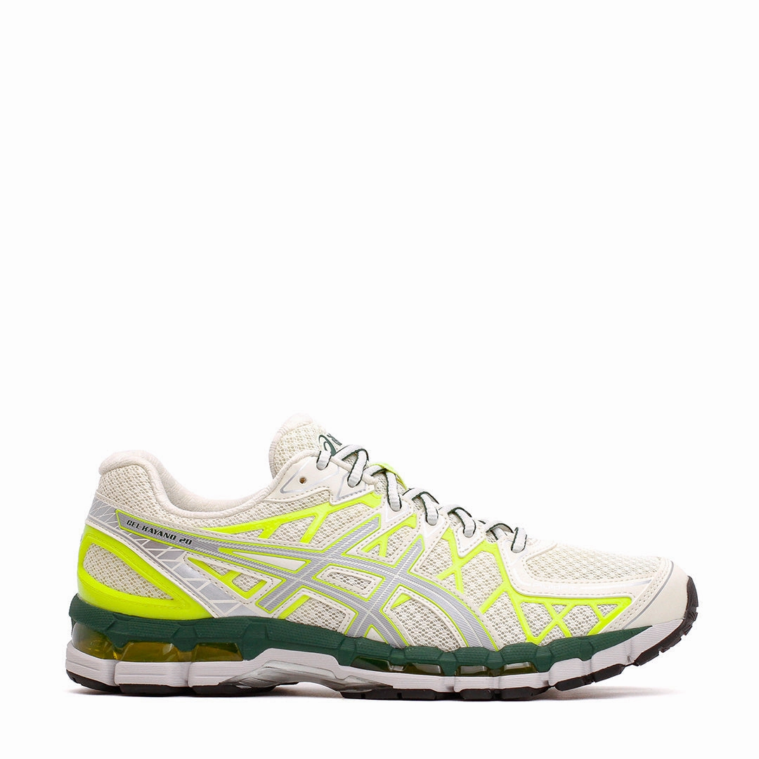 Asics Unisex Gel-Kayano 20 Cream Pure Silver 1203A388-103 Strong Grip