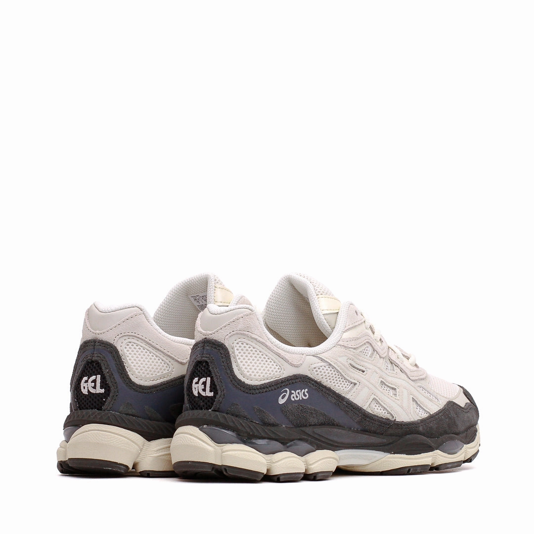 Asics Unisex Gel-NYC White Smoke Grey 1203A383-111 Ergonomic Fit