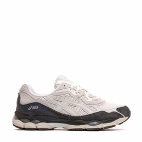 Asics Unisex Gel-NYC White Smoke Grey 1203A383-111 Cat Stroll Relaxed Design