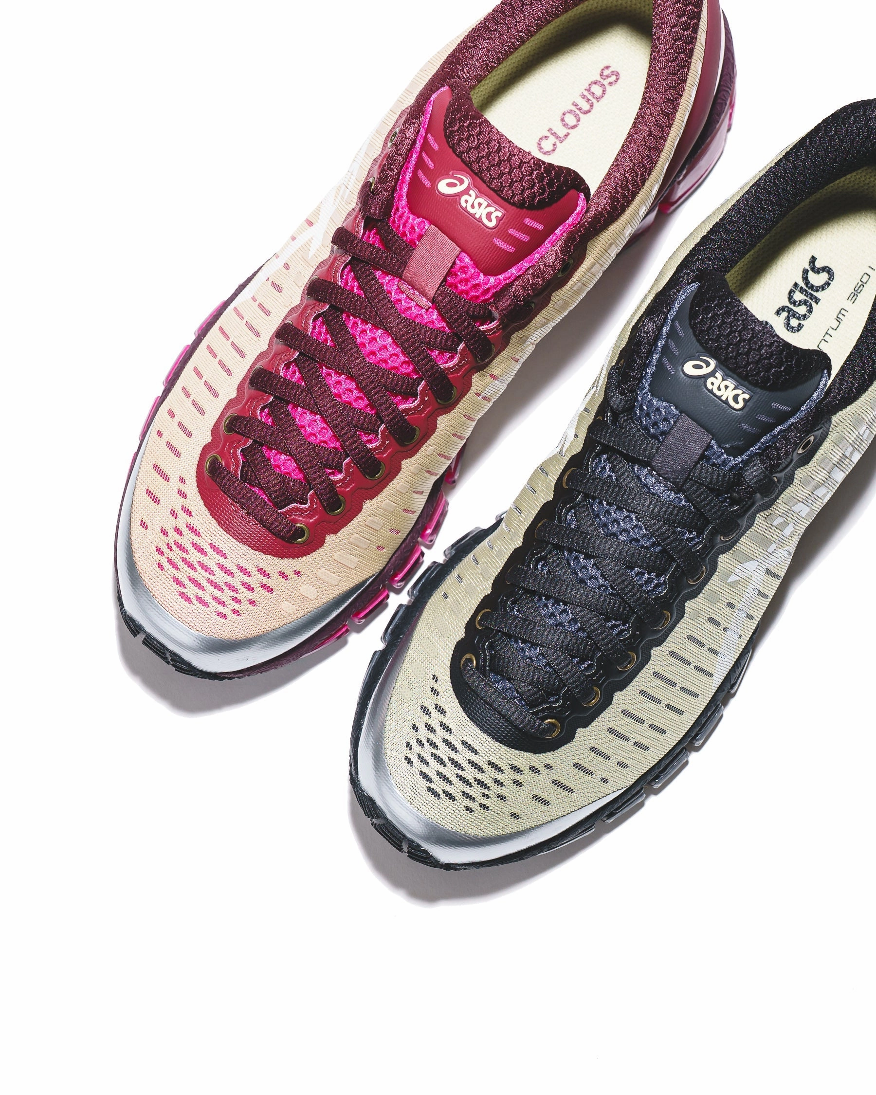 Asics x Above the Clouds Unisex Gel Quantum 360 Soft Yellow Brisket Red 1203A823-750 Walk Friendly