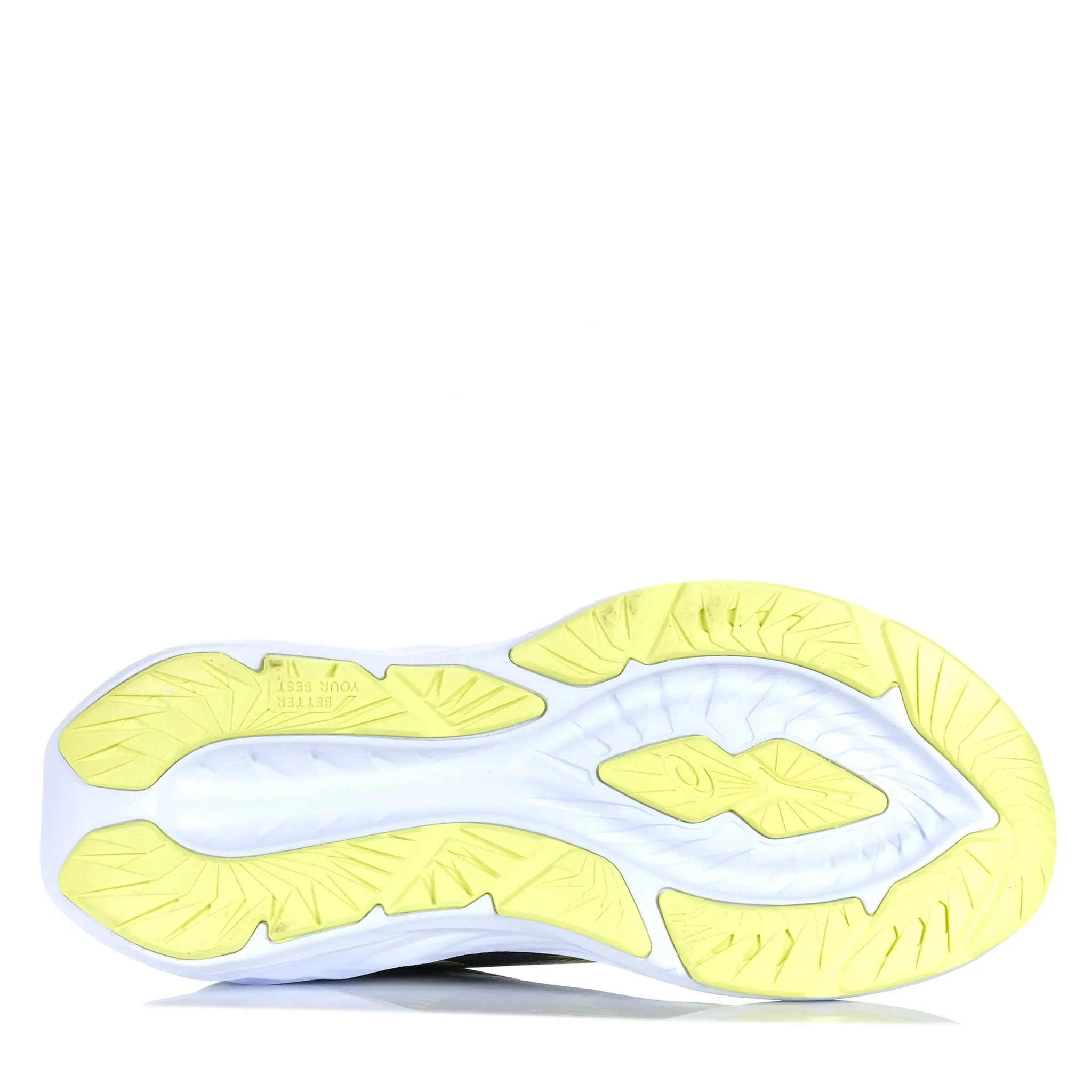 Balance Boost Midsole Asics Novablast 5 GS Black/Citron