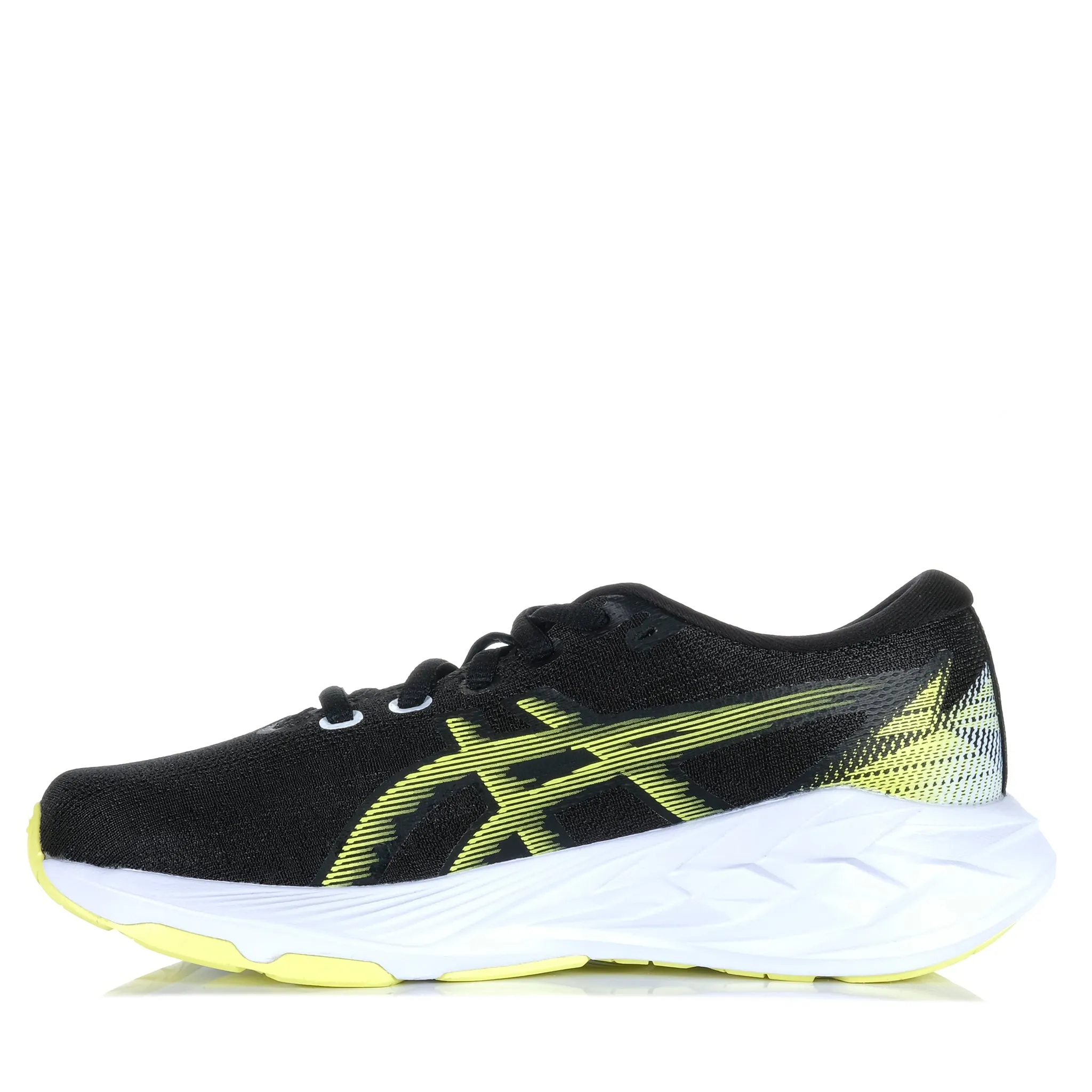 Balance Boost Midsole Asics Novablast 5 GS Black/Citron