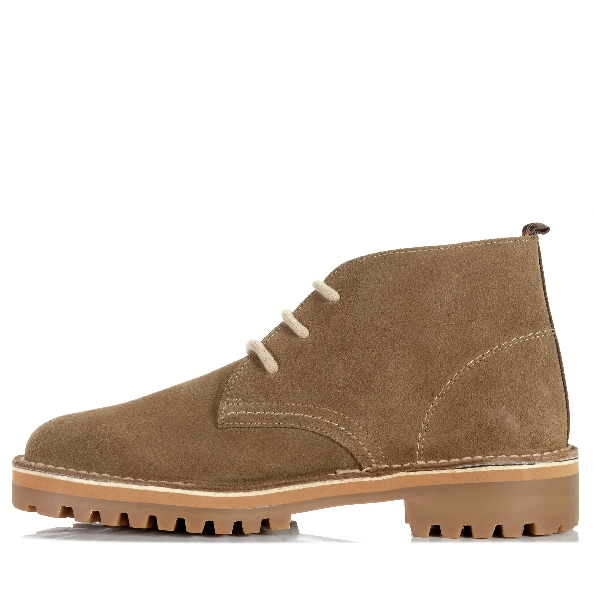 Barbour Hobart Chukka Desert Suede Foam Layer
