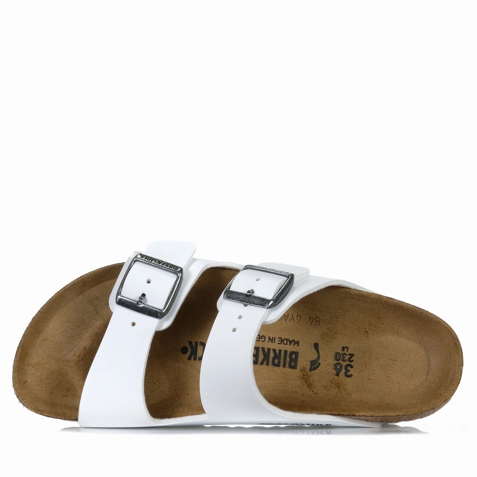 Birkenstock Arizona Birko-Flor (Narrow) White Relaxed Feel