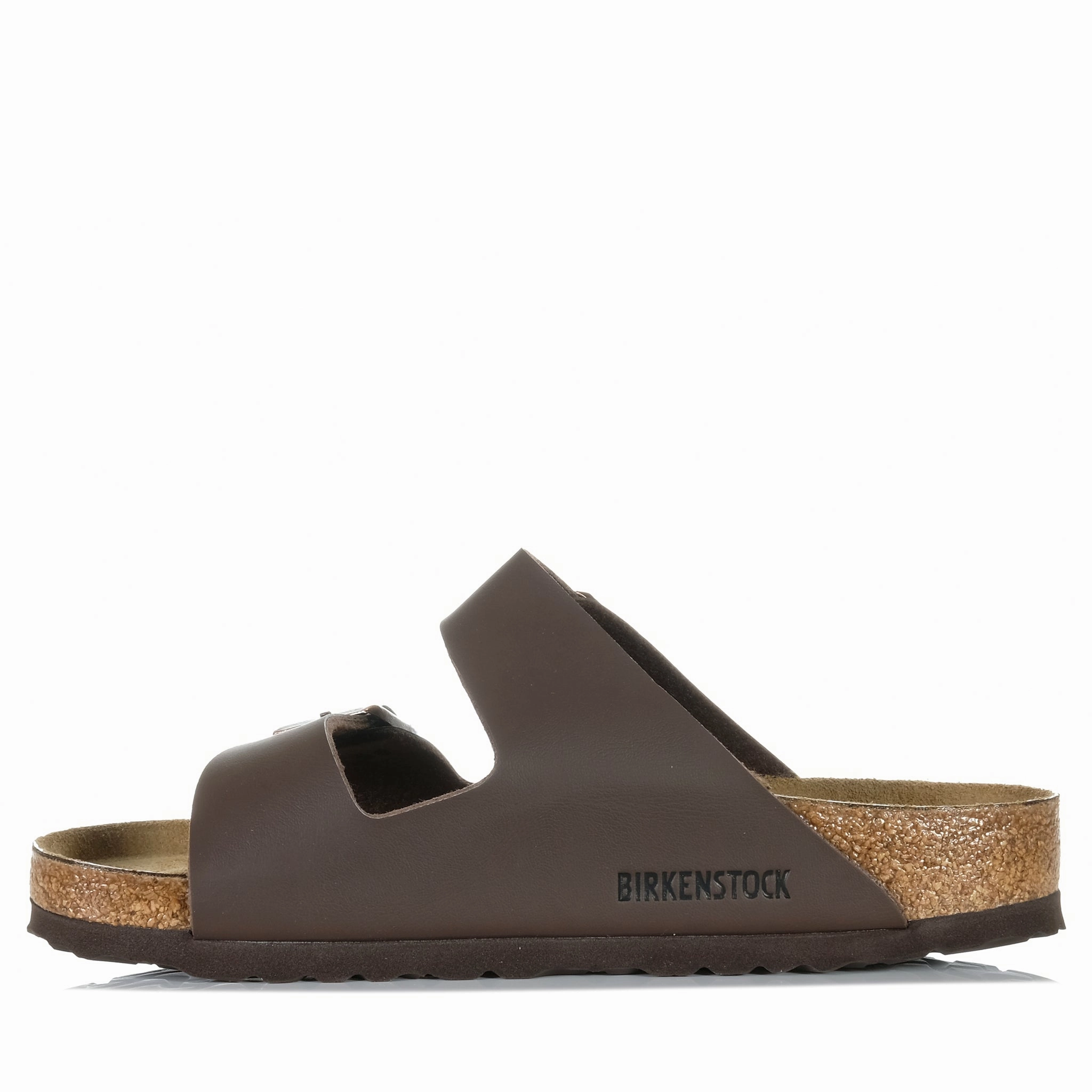 Birkenstock Arizona Birko-Flor (Regular) Dark Brown Iconic Luxe Sandals