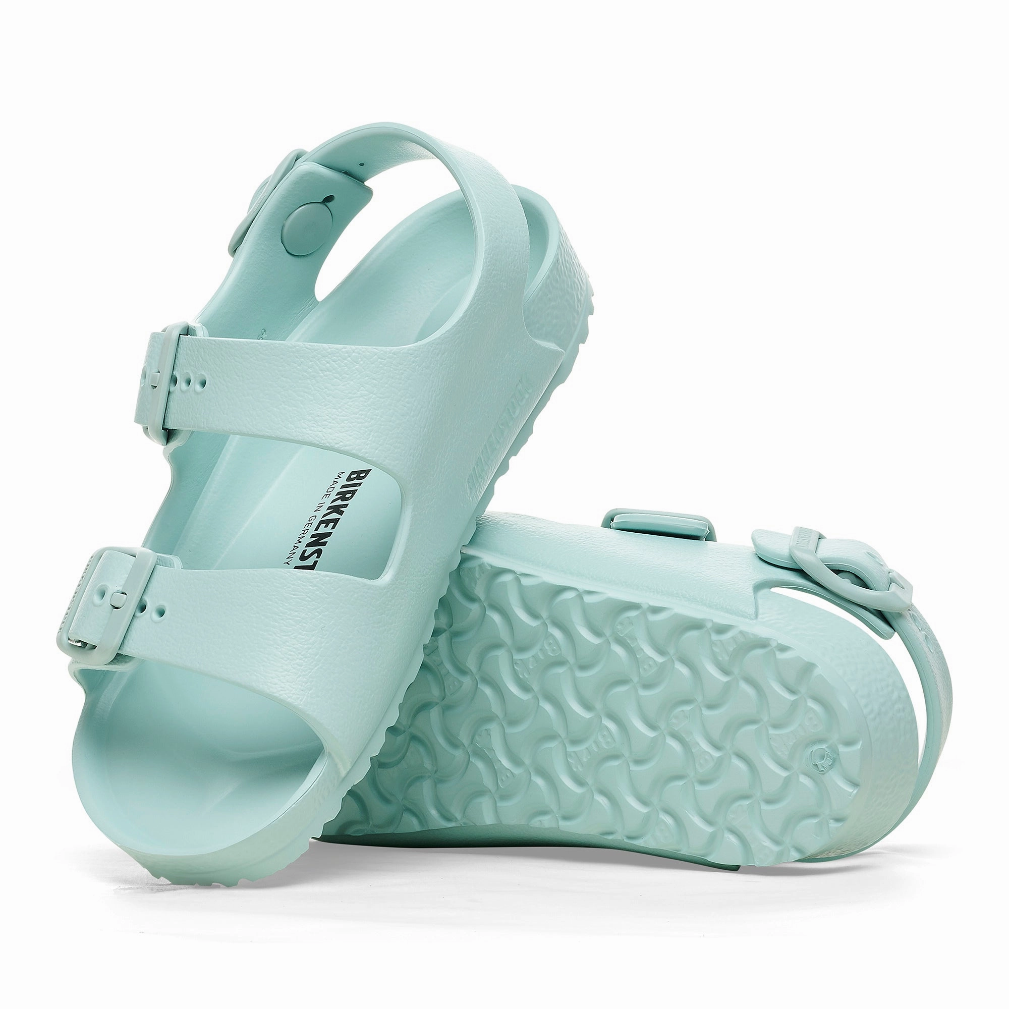 Birkenstock Kids Milano EVA - Surf Green - Narrow Support Line