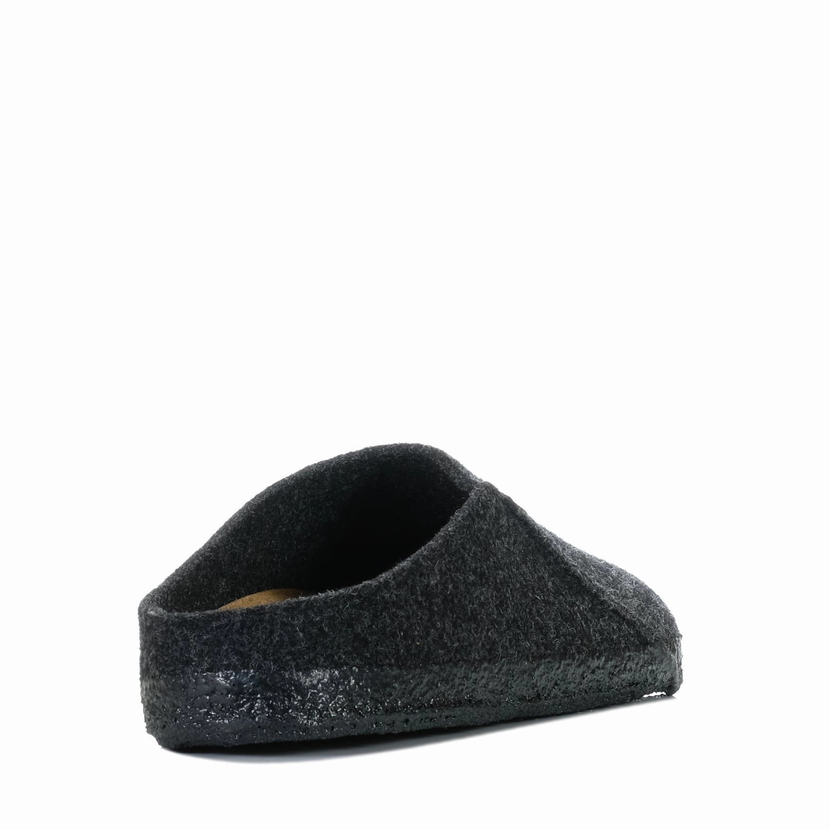 Birkenstock Zermatt Wool-Felt (Regular) Anthracite Stunning Heeled Sandals