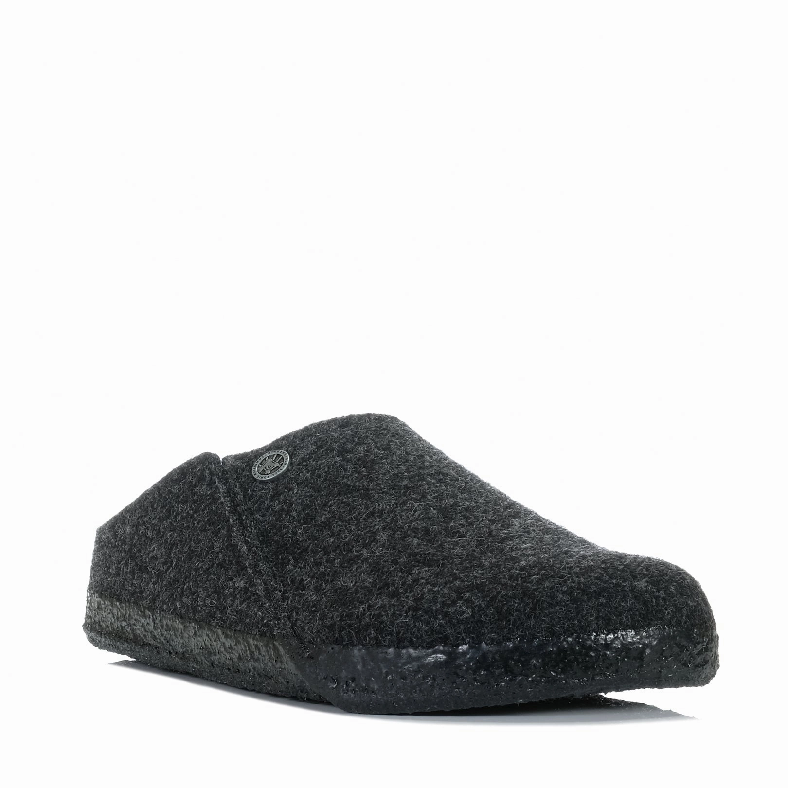 Birkenstock Zermatt Wool-Felt (Regular) Anthracite Stunning Heeled Sandals