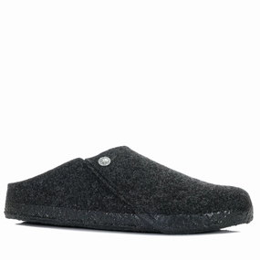 Birkenstock Zermatt Wool-Felt (Regular) Anthracite Flexible Grip Sidewalk Ready