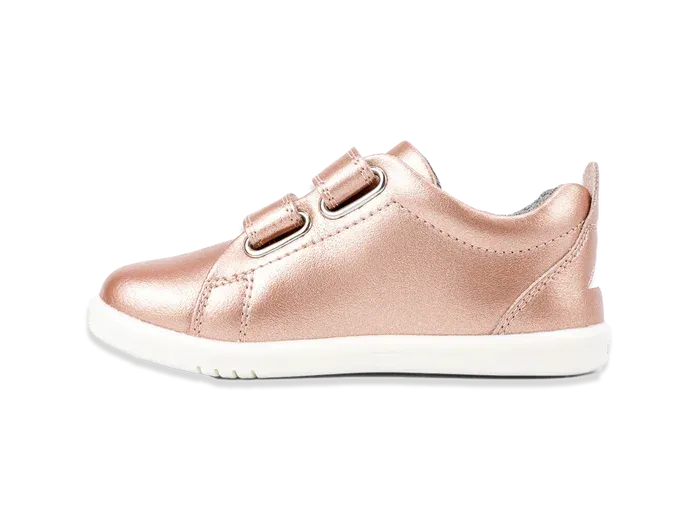 Bobux Iwalk Grass Court - Rose Gold Breathable Form