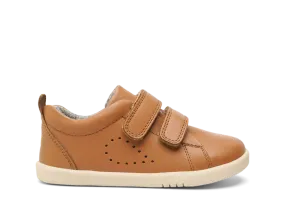 Bobux Iwalk Grass Court Shoe - Caramel Boost Comfort
