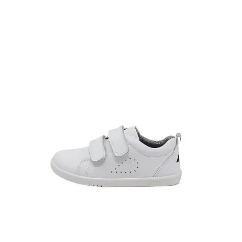 Bobux Iwalk Grass Court Shoe - Optical White High-End Look
