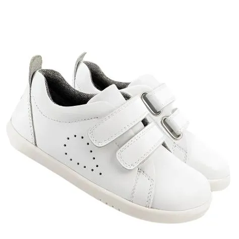 Bobux Iwalk Grass Court Shoe - Optical White High-End Look