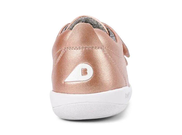Bobux KID  Grass Court - Rose Gold Sophisticated traction
