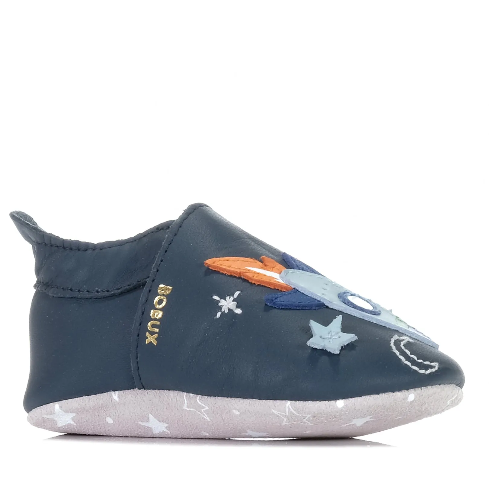 Training Sessions Multi-functional breathability Bobux Soft Sole Cosmic Rocket Navy