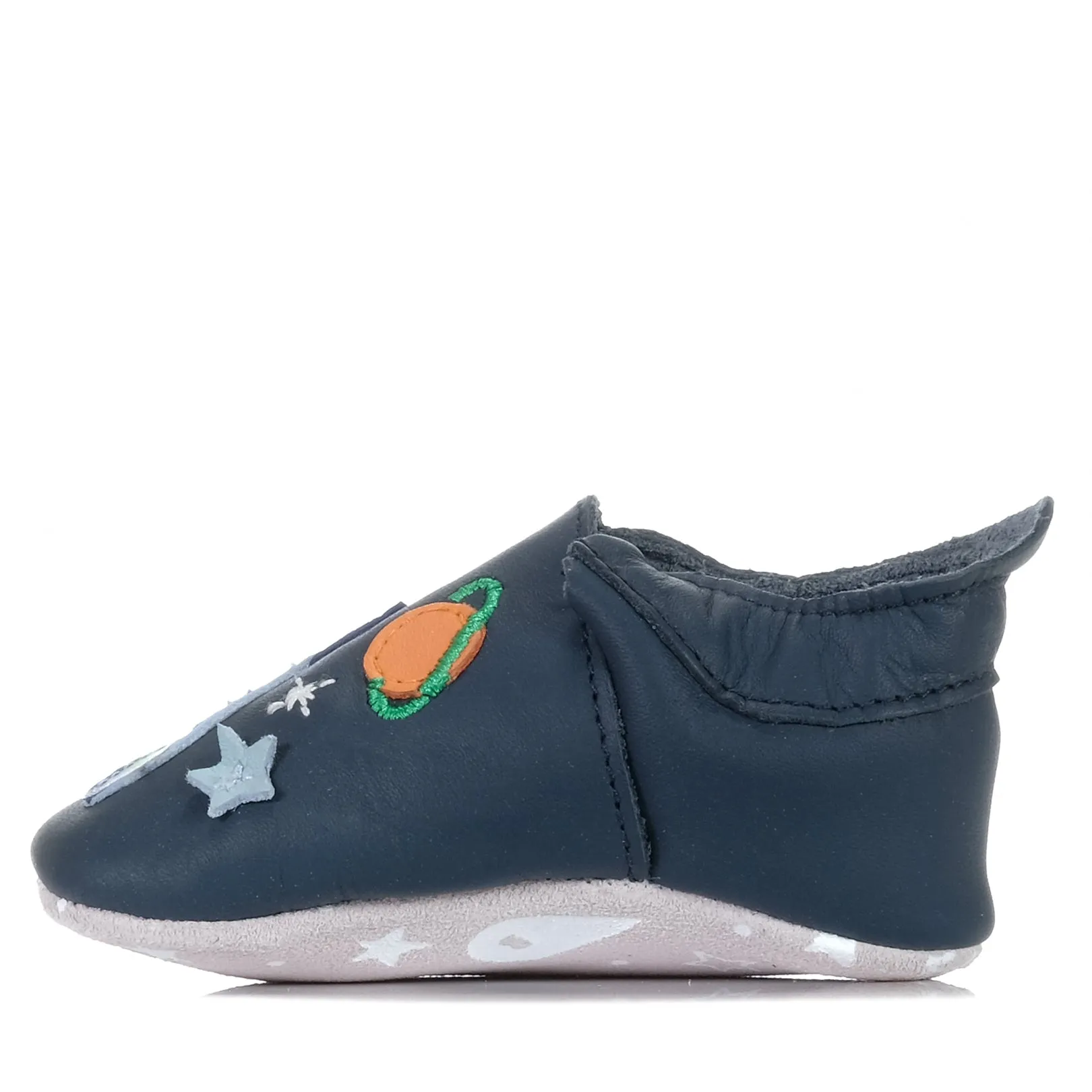 Bobux Soft Sole Cosmic Rocket Navy Ultra-soft performance