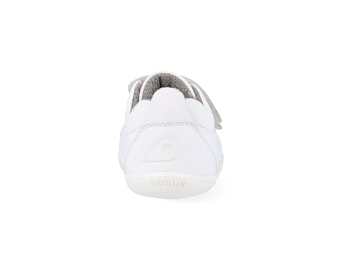 Bobux Step Up Grass Court - Optical White Ultimate Comfort