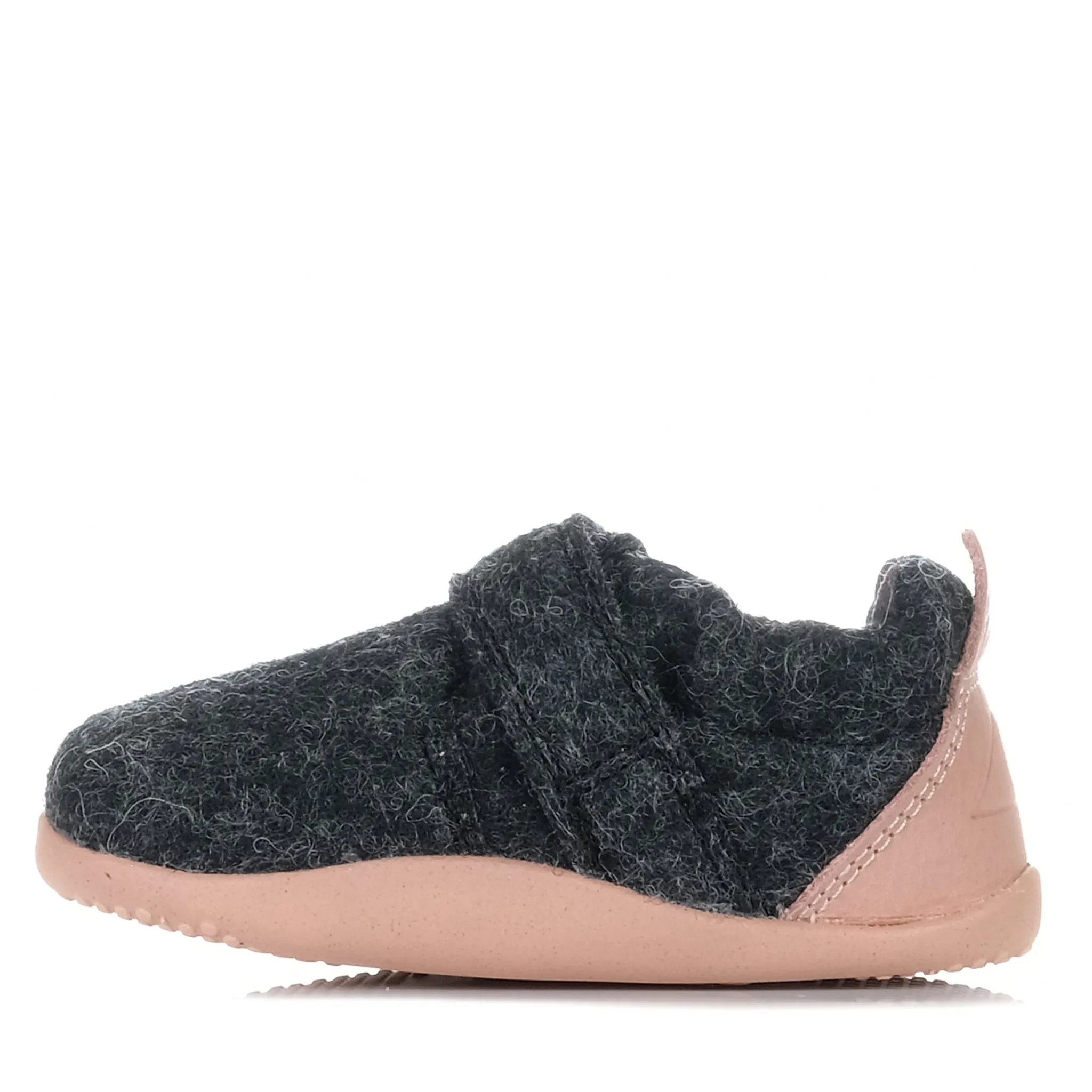 Bobux XP Marvel Felt 502004 Charcoal/Rose Comfy