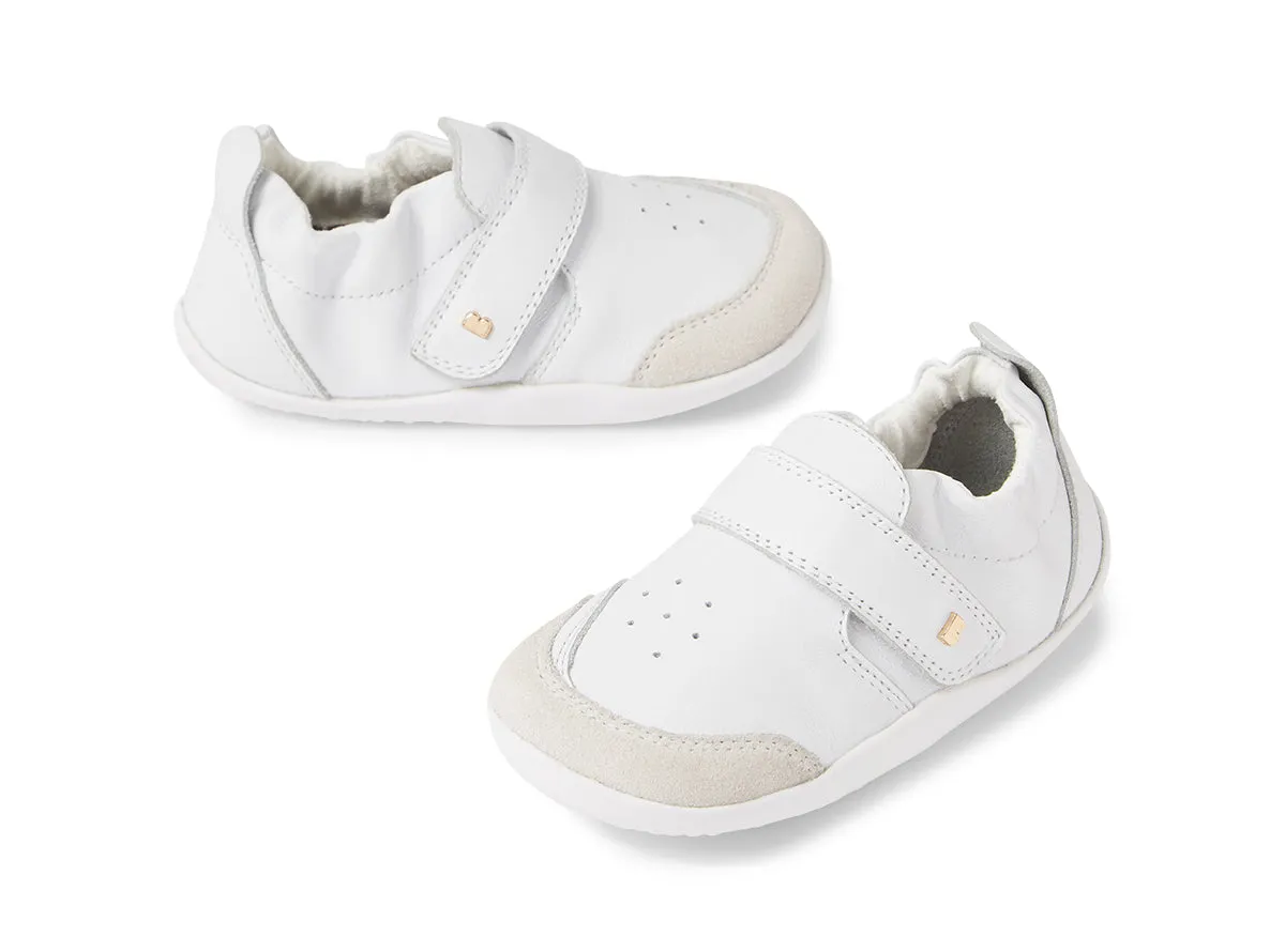 Bobux Xplorer Ripple Sneaker - White Athletic Performance