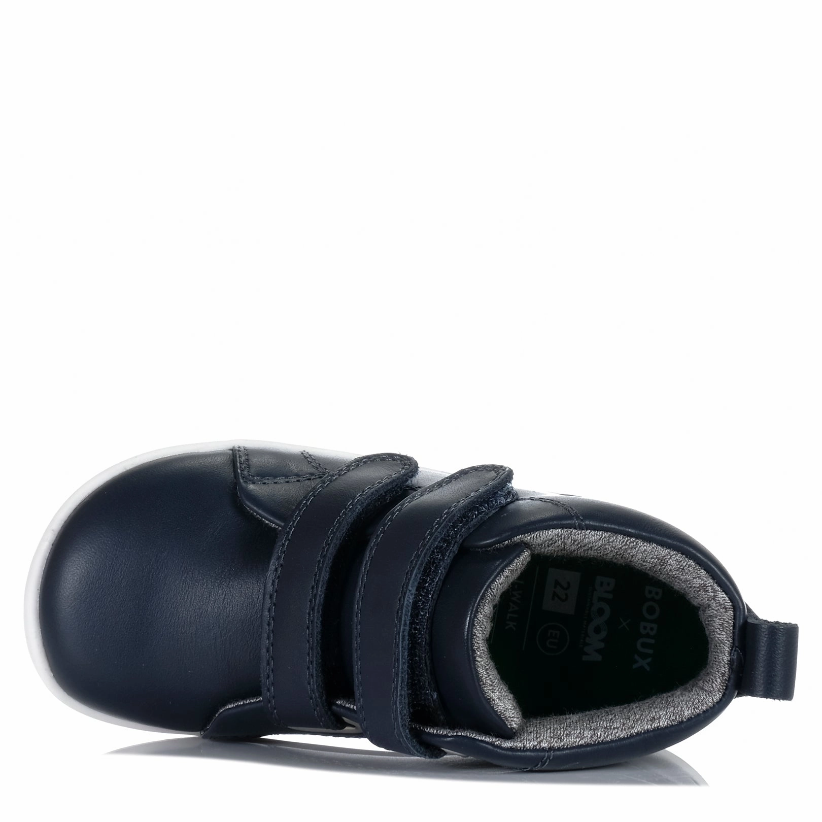 Bobux I-Walk Grass Court Hi Navy Cushioned Insole
