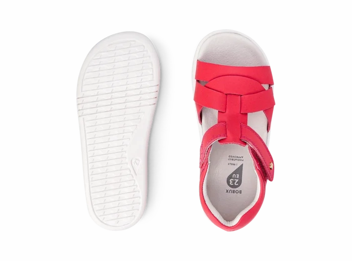 Bobux Iwalk Cove Sandal - Guava Silken Insole
