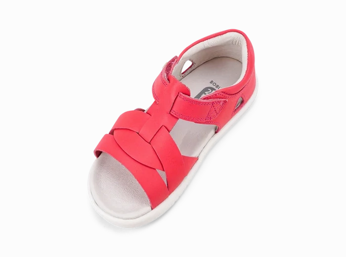 Bobux Iwalk Cove Sandal - Guava Silken Insole