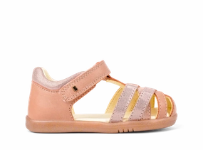 Modern Aesthetic Bobux Iwalk Cross Jump Sandal - Rose