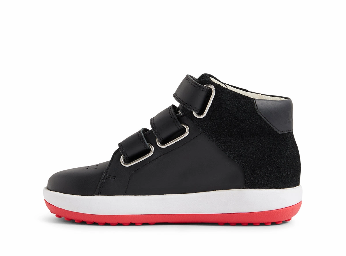 Bobux Iwalk Gamepoint Boot - Black Casual Comfort