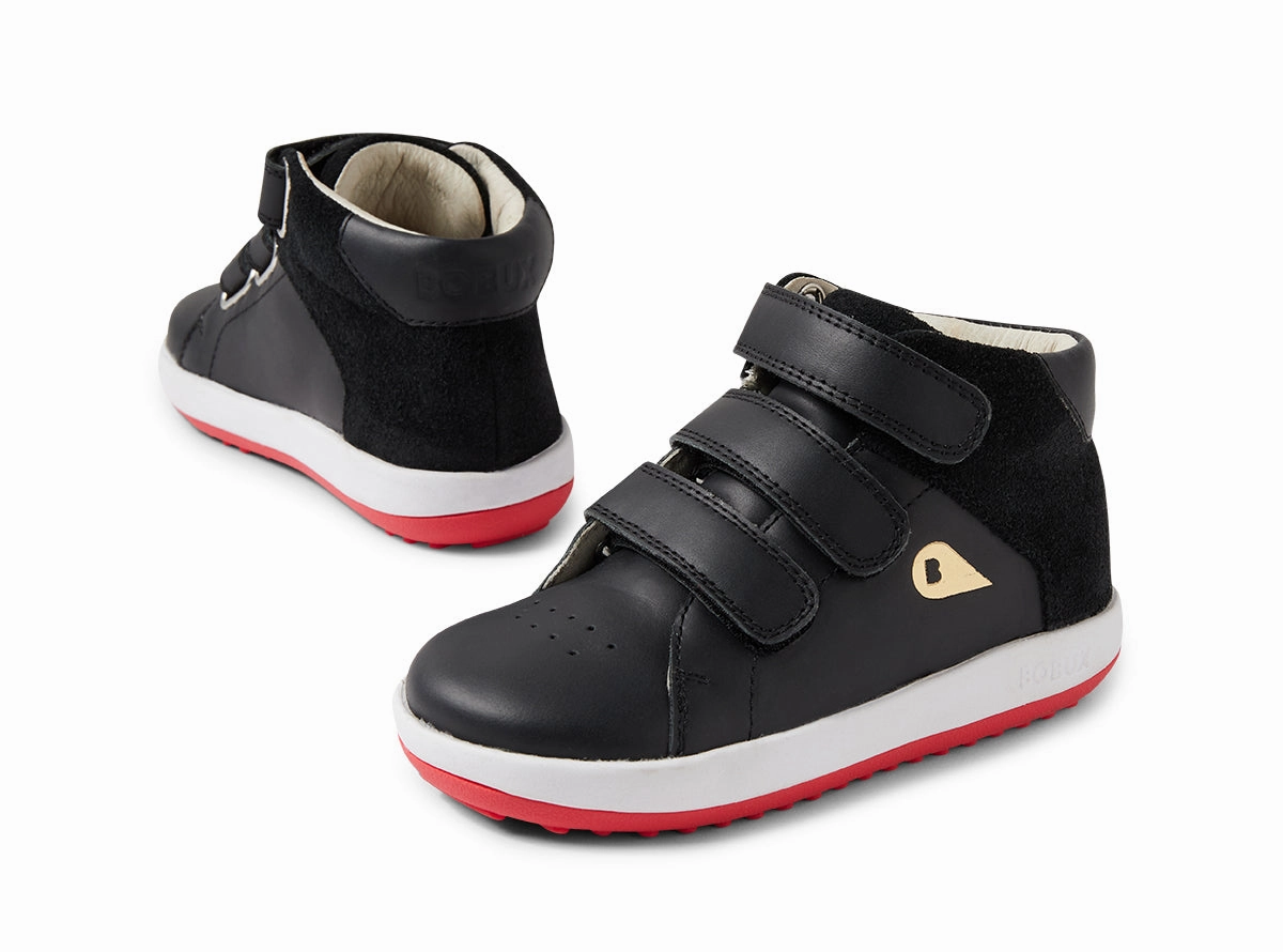 Bobux Iwalk Gamepoint Boot - Black Casual Comfort