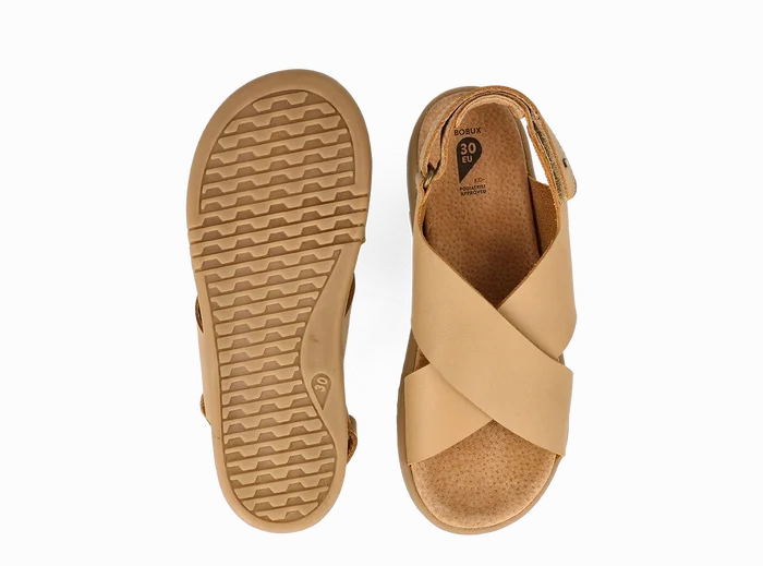 Bobux Iwalk Glide Sandal - Parchment Stunning Fashion Sandals
