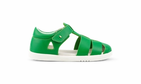Adjustable band Bobux KID  Tidal Sandal - Emerald