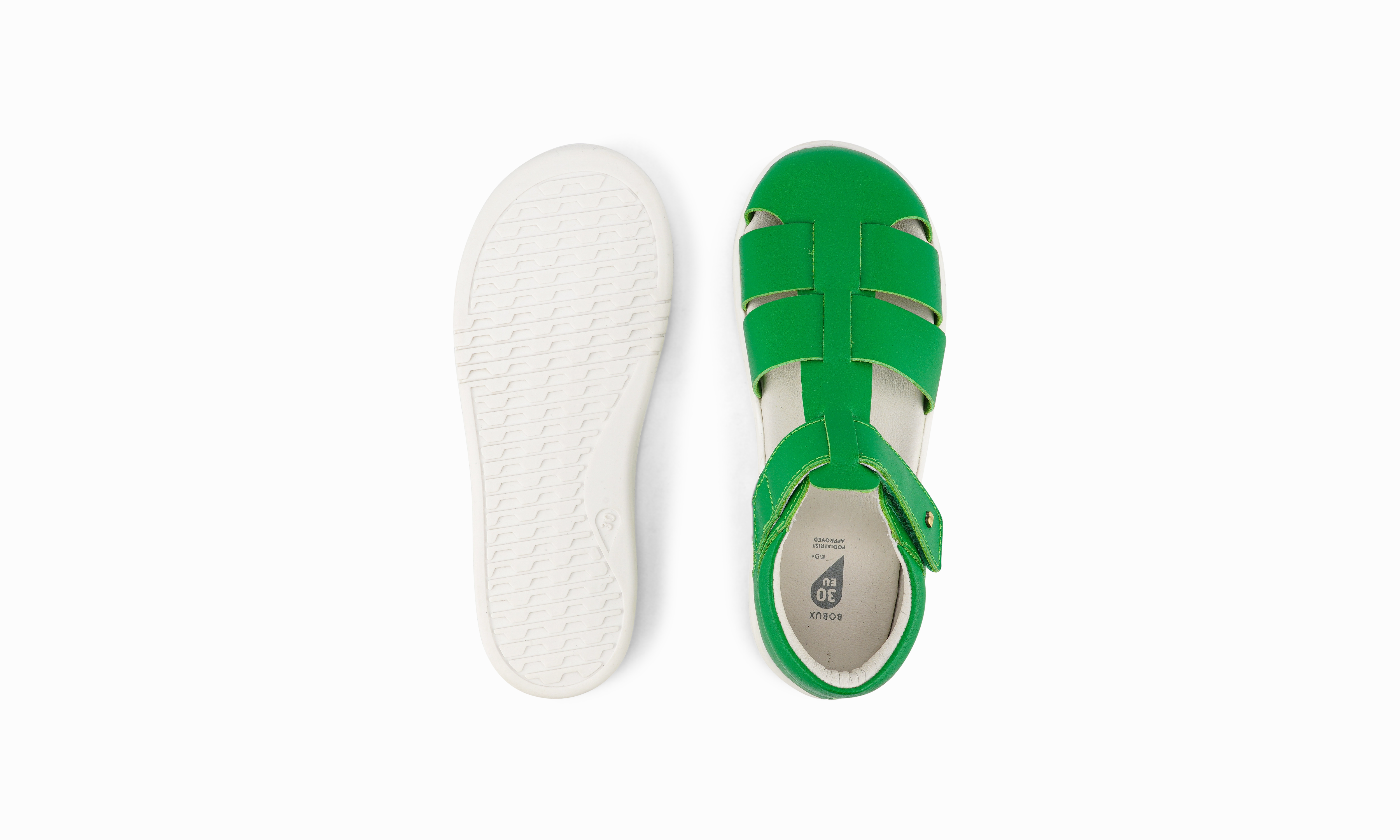 Bobux KID  Tidal Sandal - Emerald Stunning Heeled Sandals