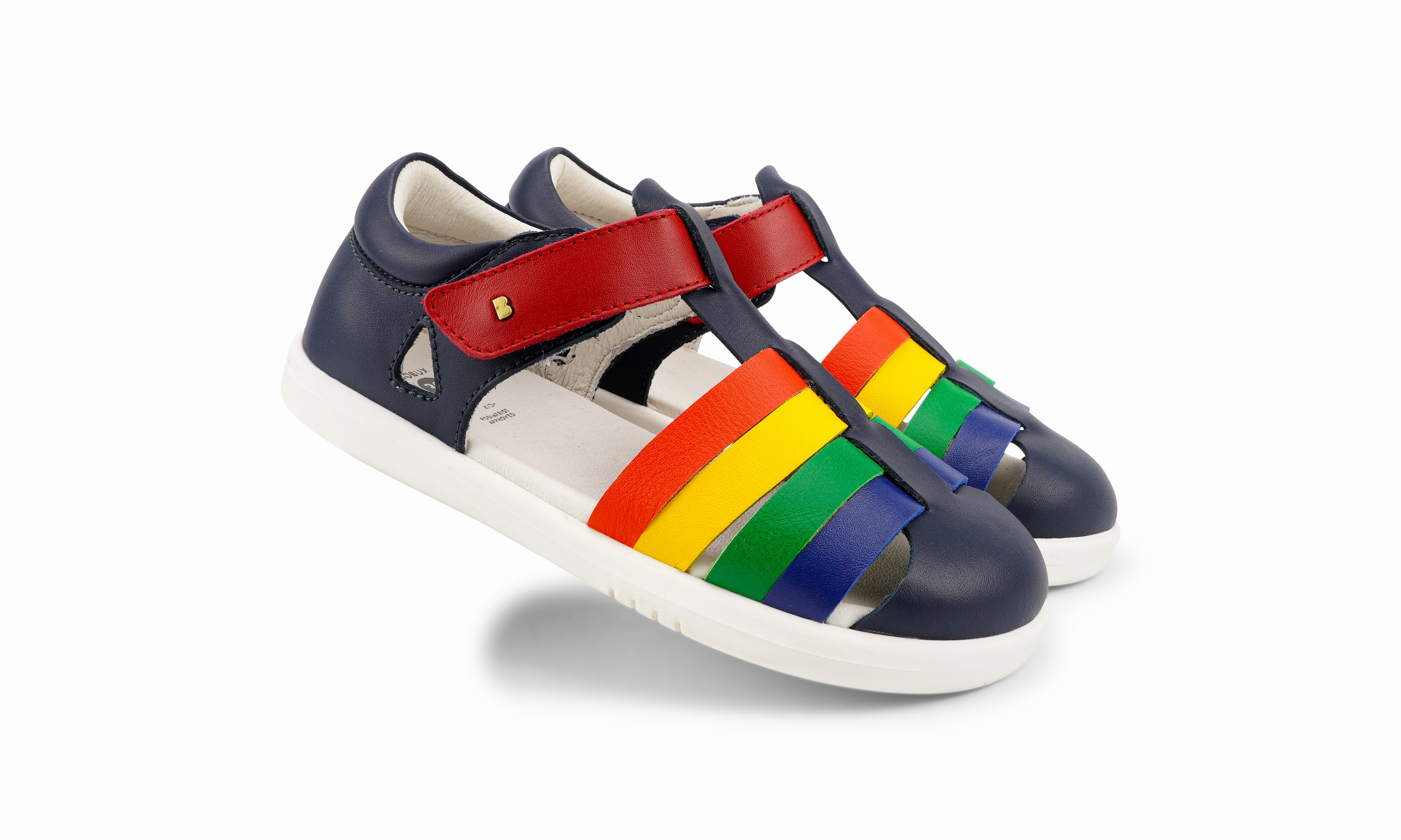 Bobux KID  Tidal Sandal - Navy/Multi Float Step