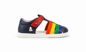Bobux KID  Tidal Sandal - Navy/Multi Light Walk Lightweight Walking Shoes