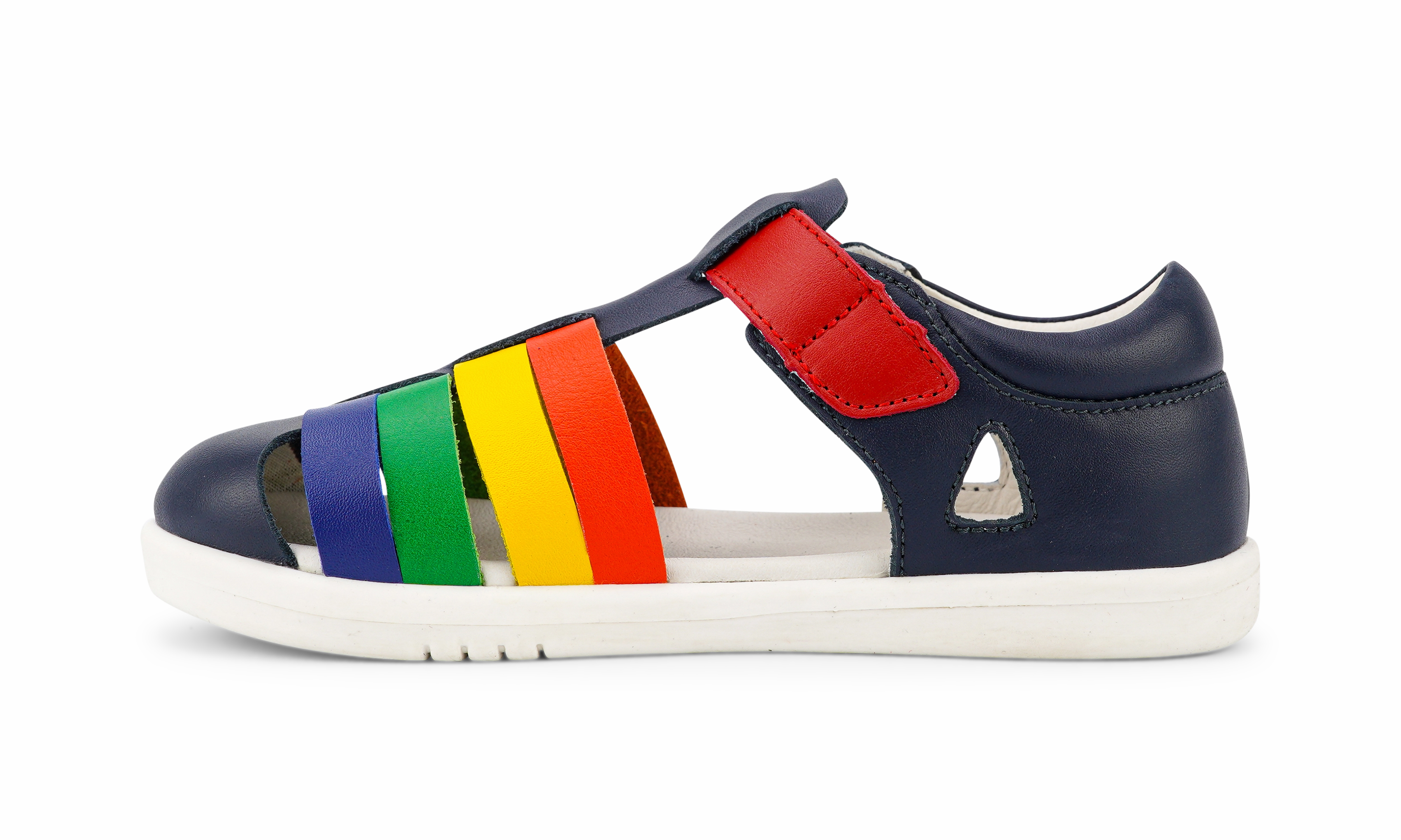 Bobux KID  Tidal Sandal - Navy/Multi Float Step