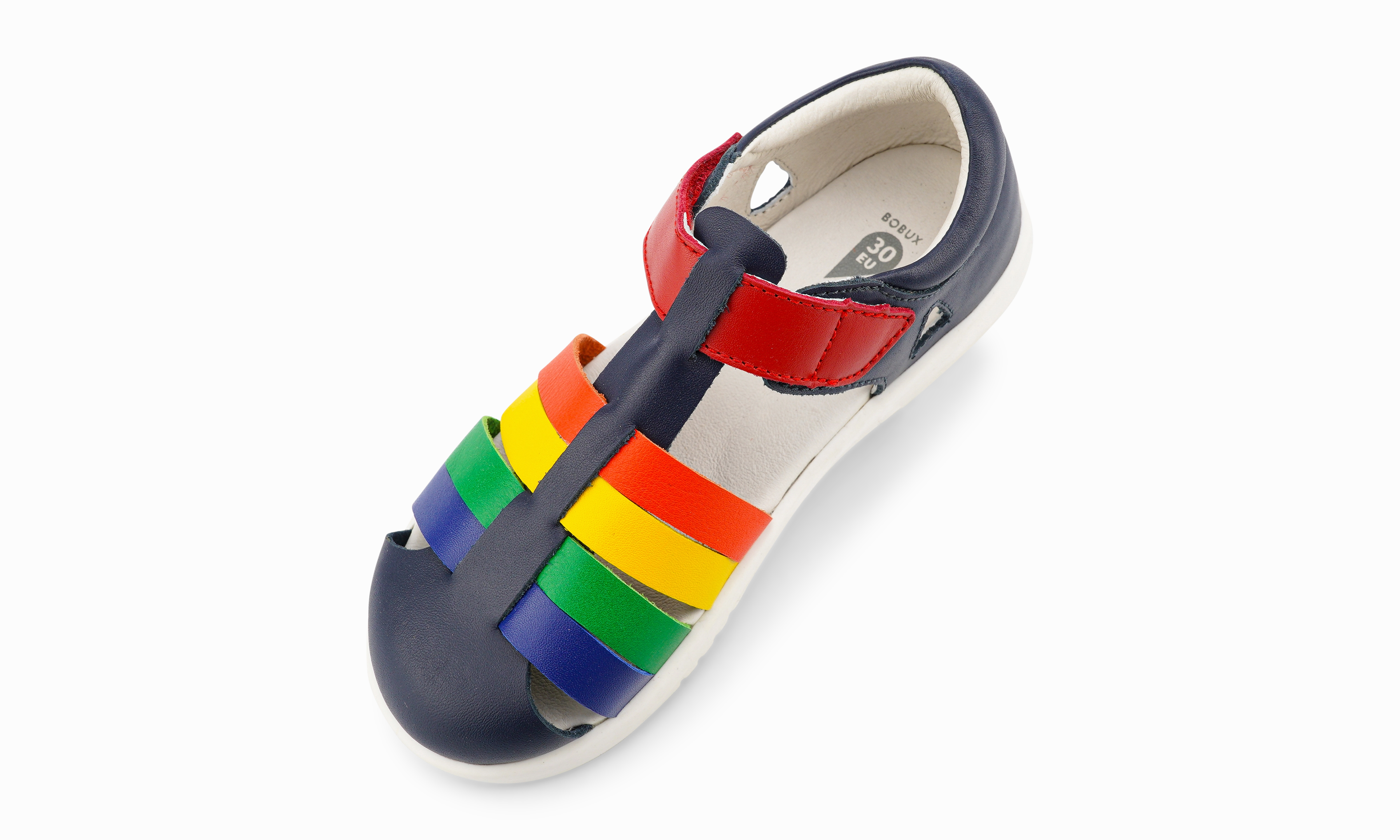 Bobux KID  Tidal Sandal - Navy/Multi Float Step