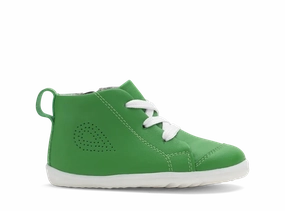 Comfort Flex High-Top Style Bobux Step Up Alley-Oop Boot - Emerald