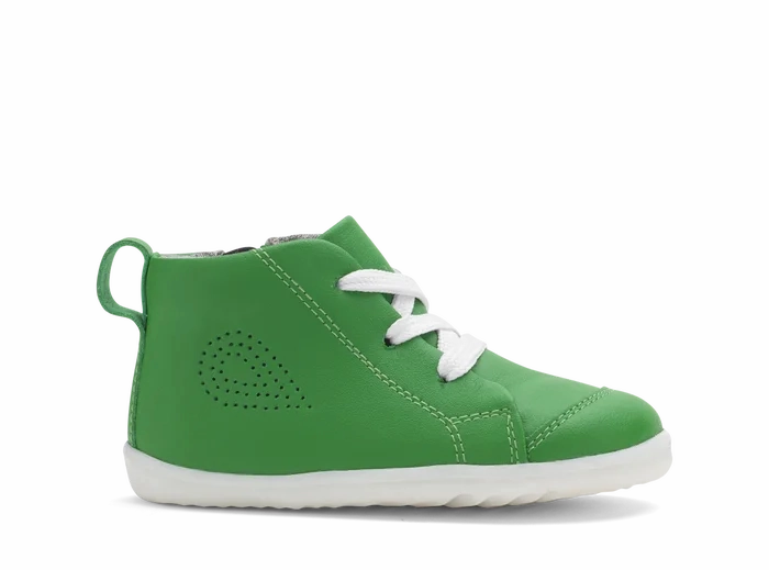 Comfort Flex High-Top Style Bobux Step Up Alley-Oop Boot - Emerald