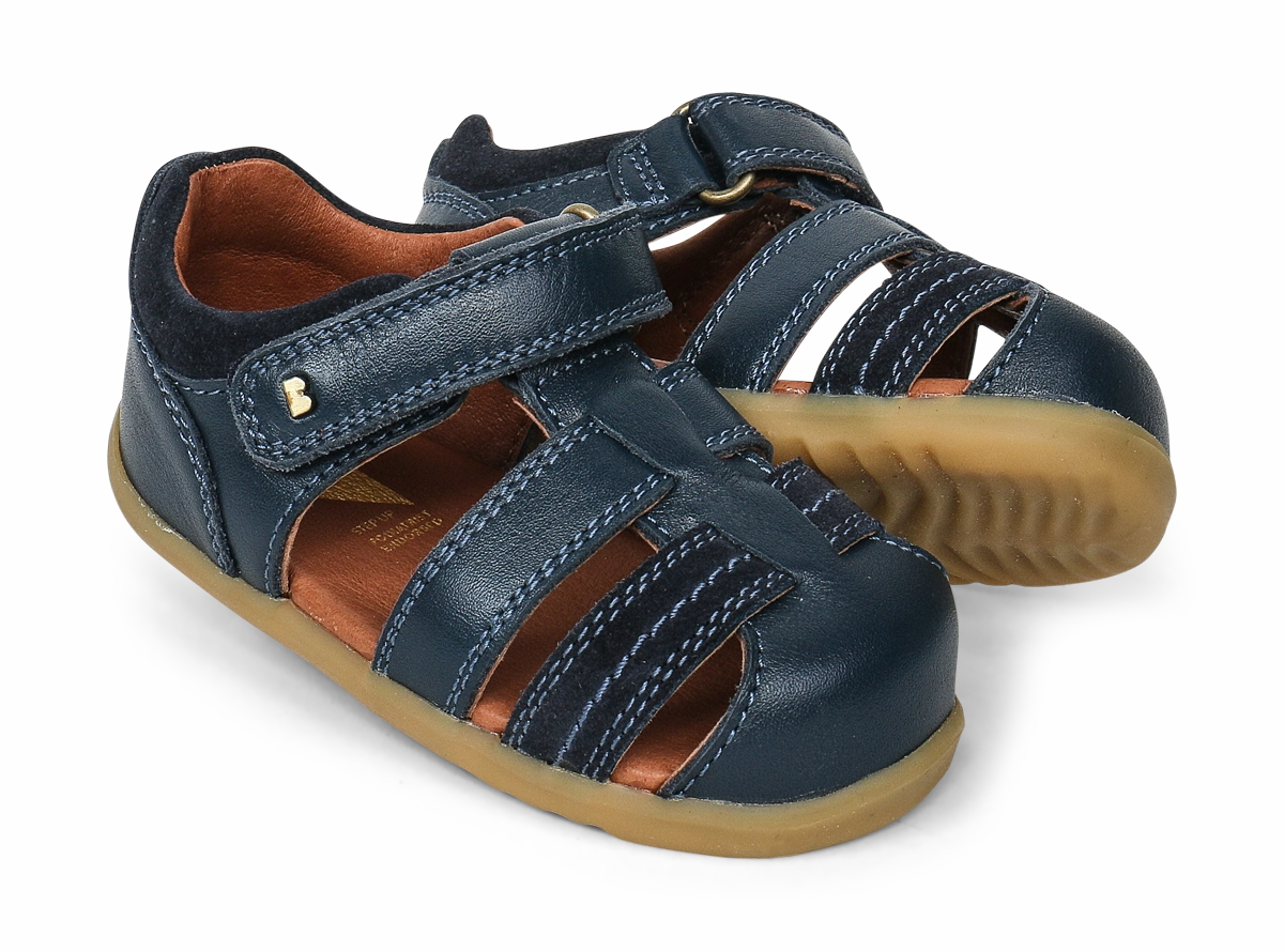 Bobux Step Up Roam Sandal - Navy Rain-Ready