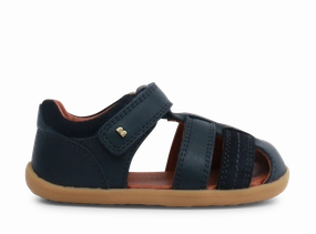 Bobux Step Up Roam Sandal - Navy Compact Fit High-Quality Outdoor Shoes