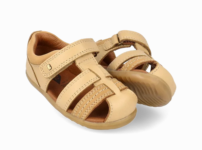 Bobux Step Up Roam Sandal - Parchment Sustainable Comfort