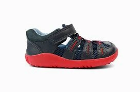 Bobux Step Up Summit - Navy/Red Daily Essentials