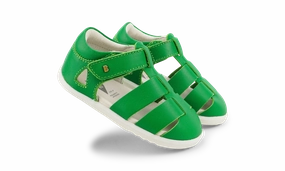 Breath Panel Travel Light Bobux Step Up Tidal Sandal  - Emerald