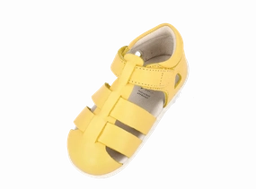 Sidewalk Ready All weather Bobux Step Up Tidal Sandal  - Pineapple
