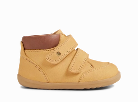 Bobux Step Up Timber Boot - Oak Buff Clean Silhouette